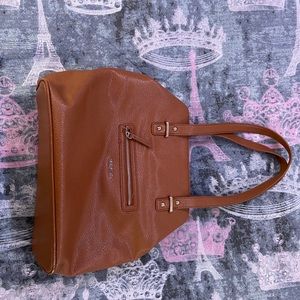 Tan Nine West shoulder bag